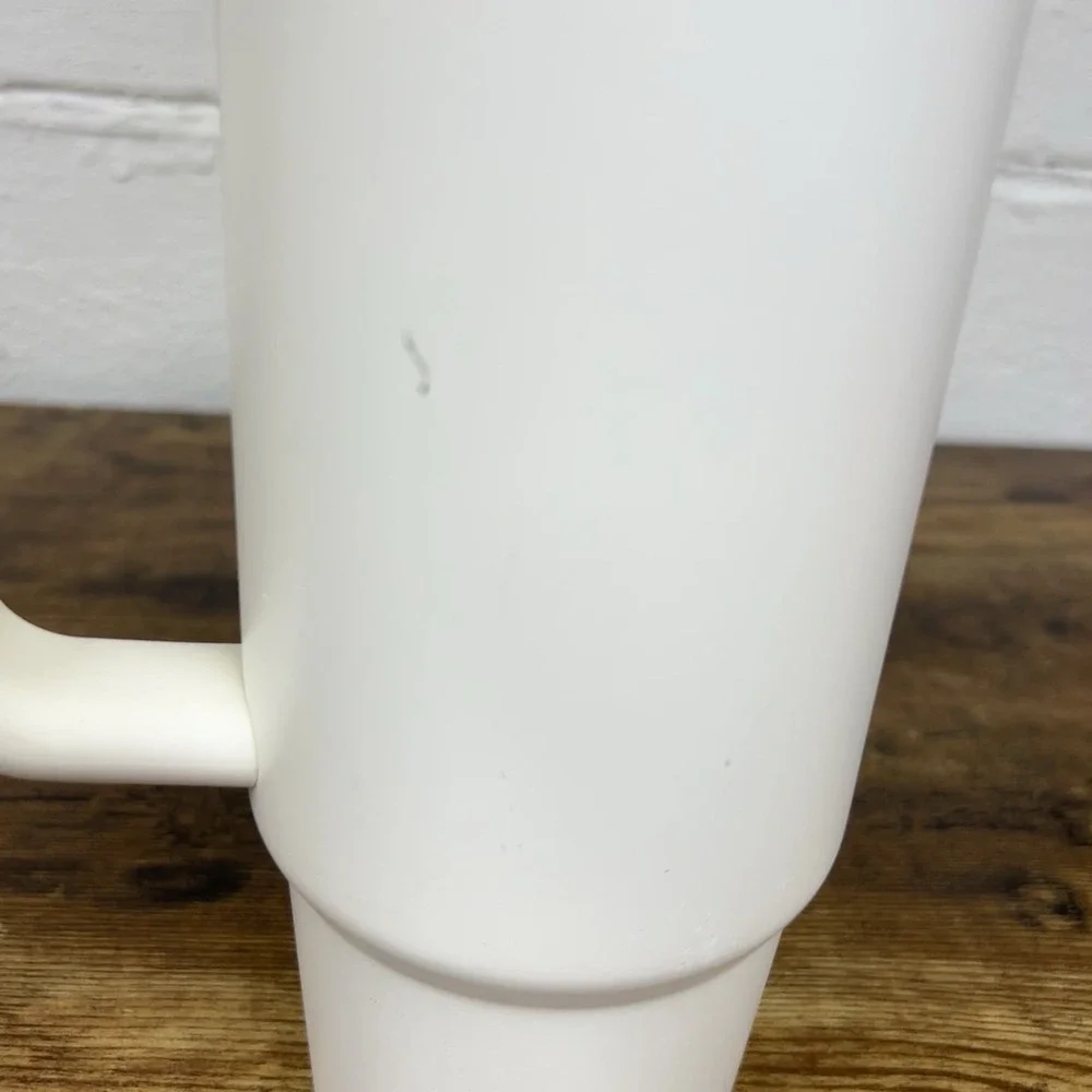 STANLEY THE FLOWSTATE QUENCHER H2.0 30oz TUMBLER - CREAM Frost White‎ - Picture 6 of 9